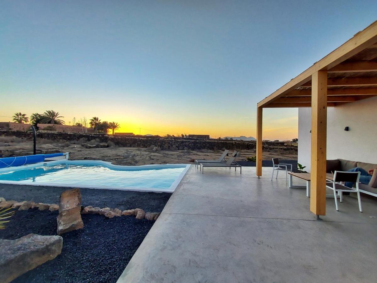 Villa Tabaiba En Lajares Con Piscina Eksteriør bilde