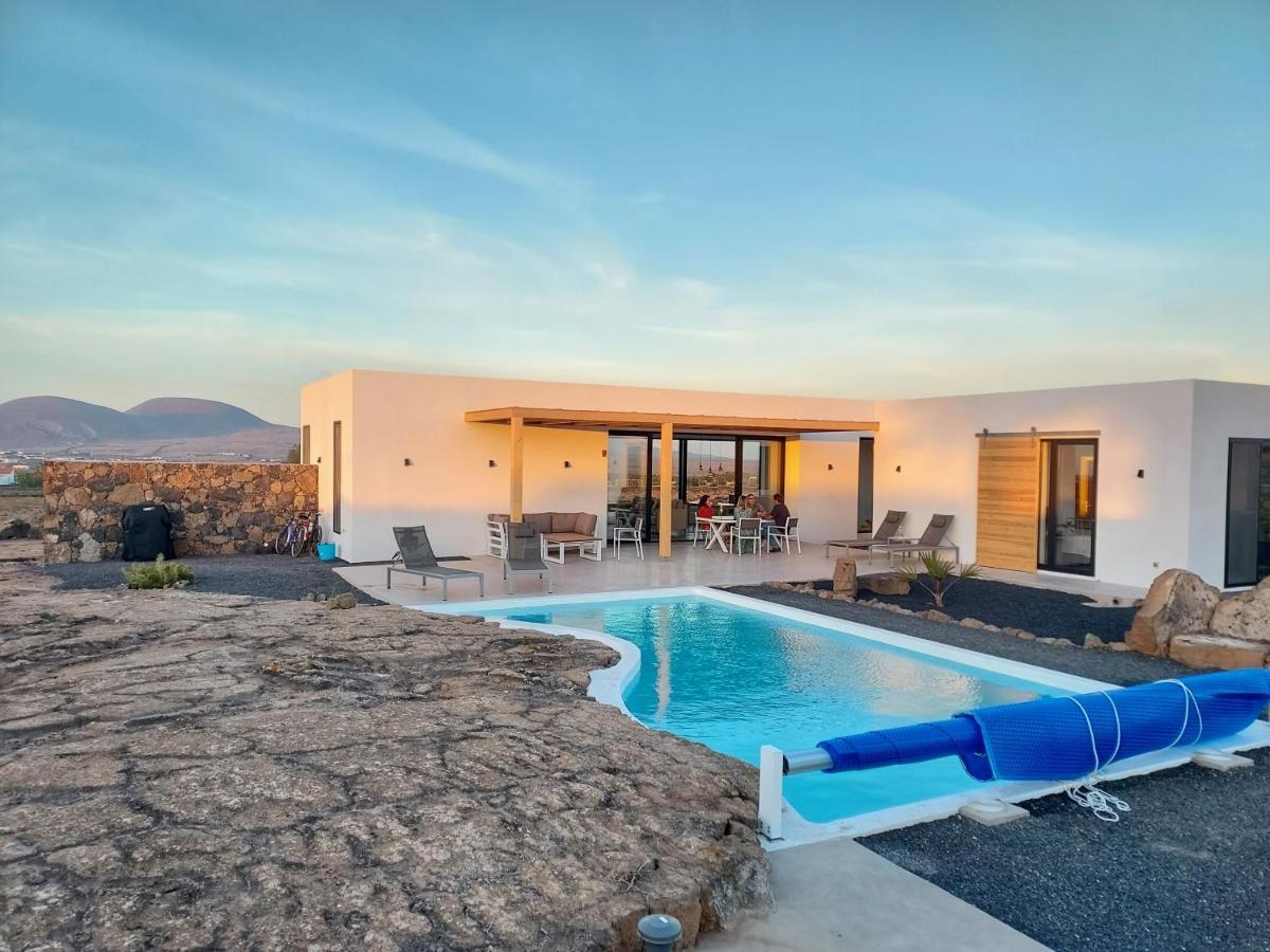 Villa Tabaiba En Lajares Con Piscina Eksteriør bilde