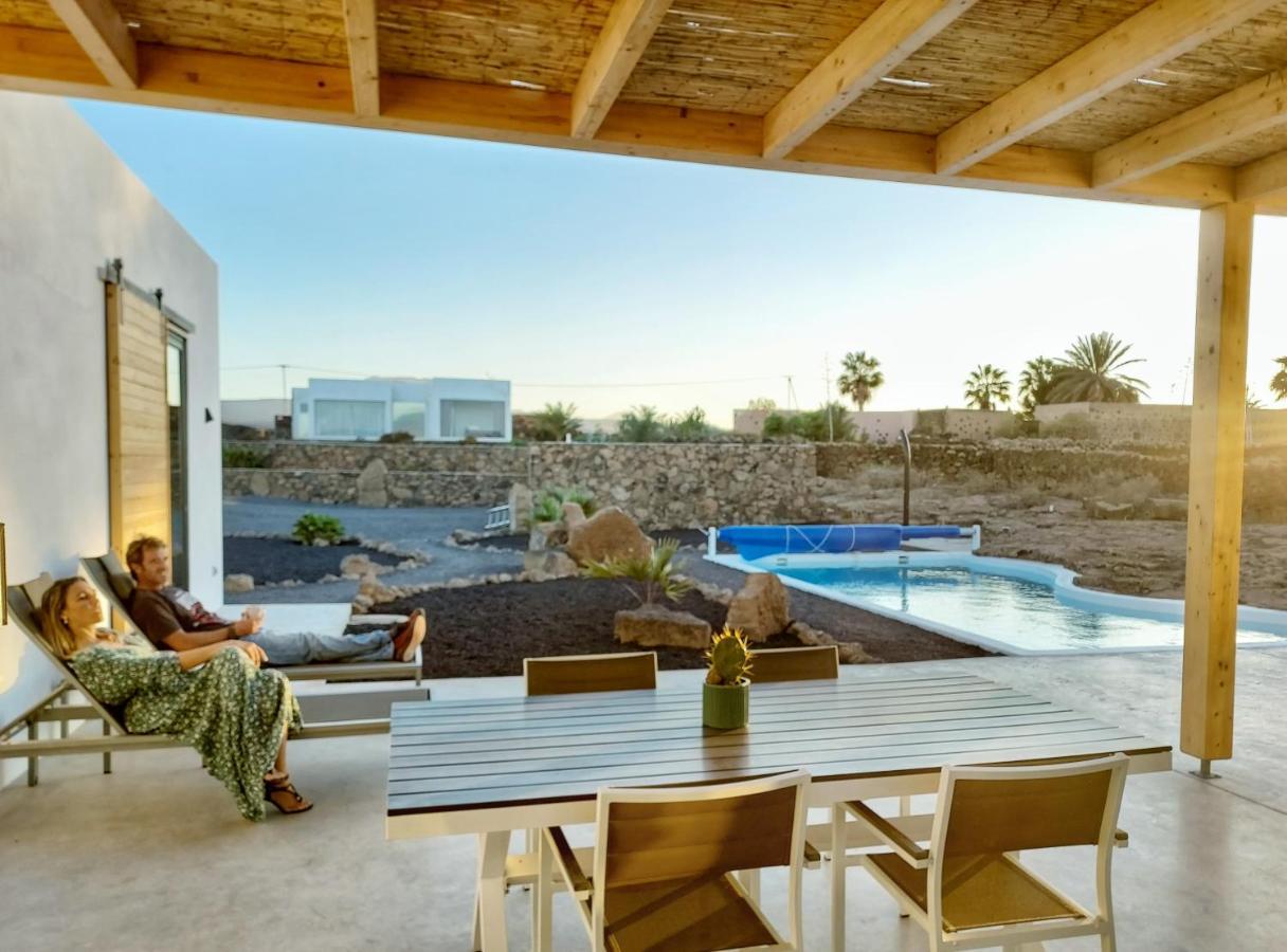 Villa Tabaiba En Lajares Con Piscina Eksteriør bilde