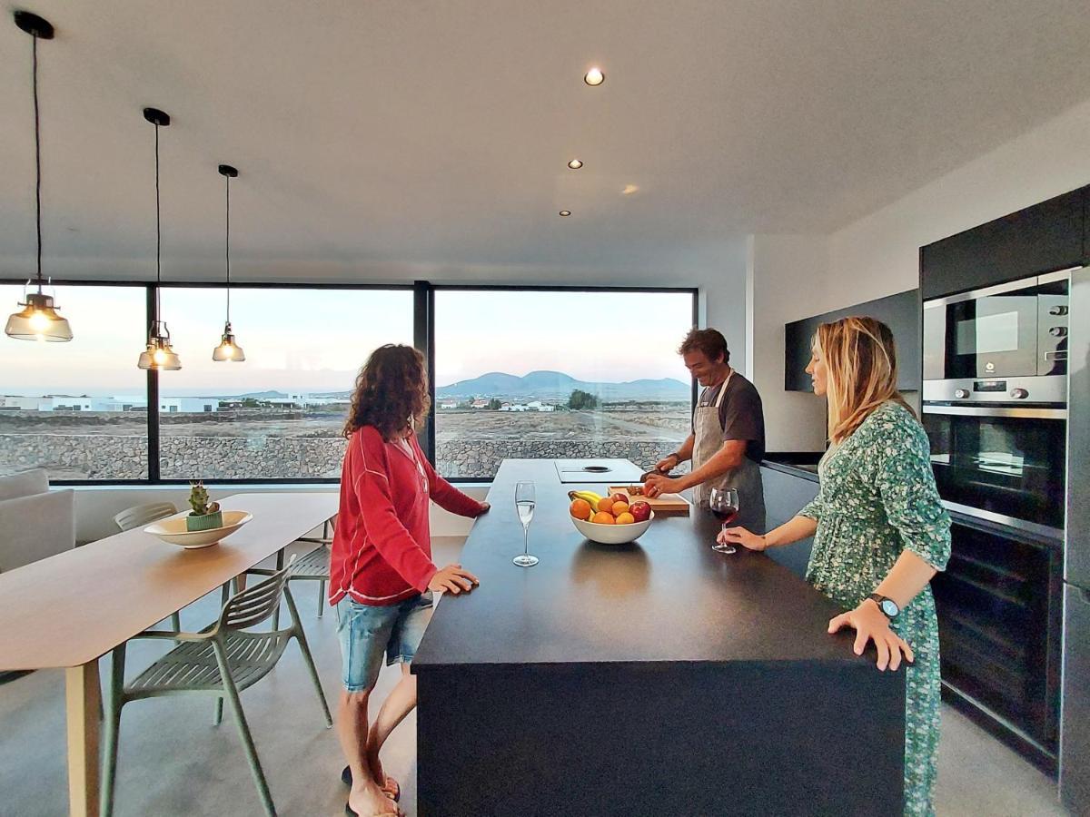 Villa Tabaiba En Lajares Con Piscina Eksteriør bilde