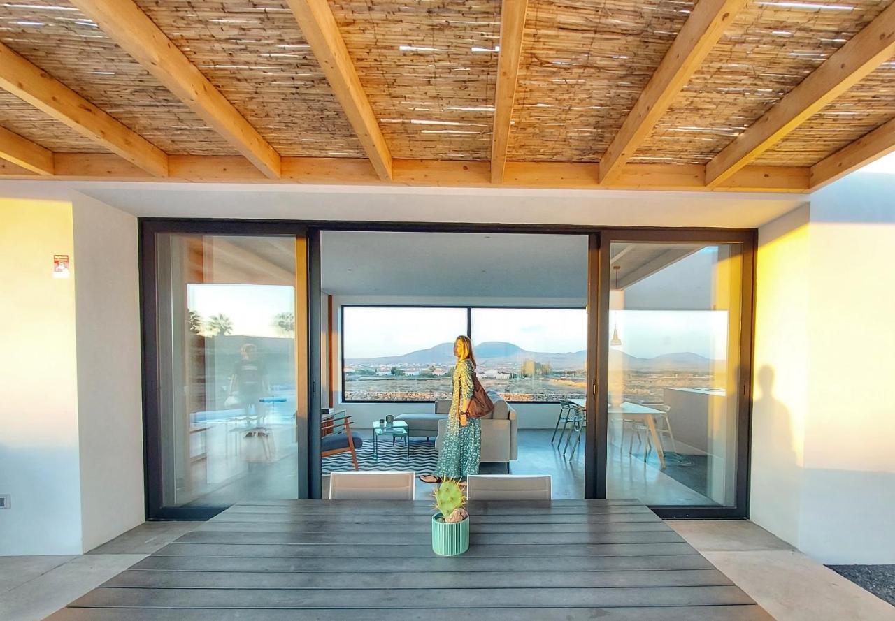 Villa Tabaiba En Lajares Con Piscina Eksteriør bilde