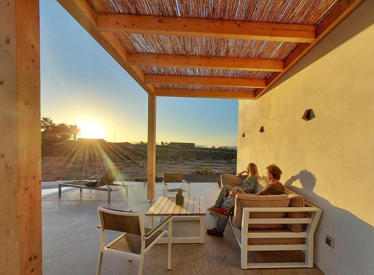Villa Tabaiba En Lajares Con Piscina Eksteriør bilde