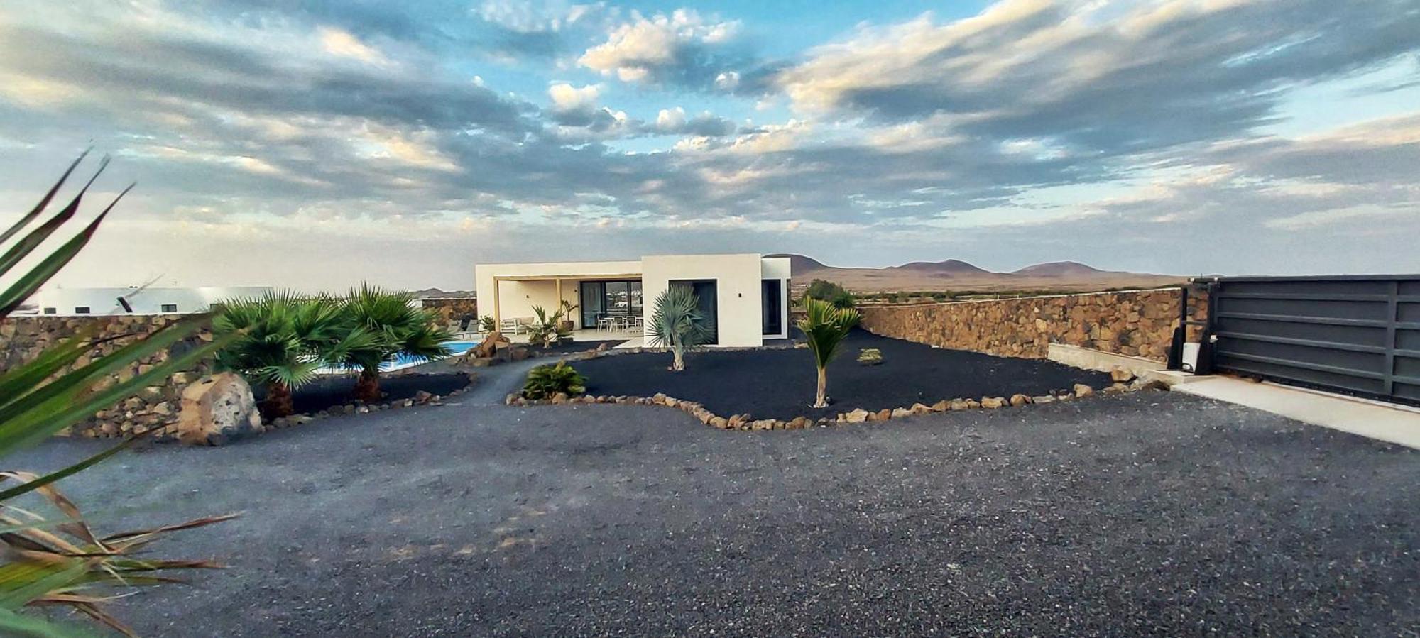 Villa Tabaiba En Lajares Con Piscina Eksteriør bilde