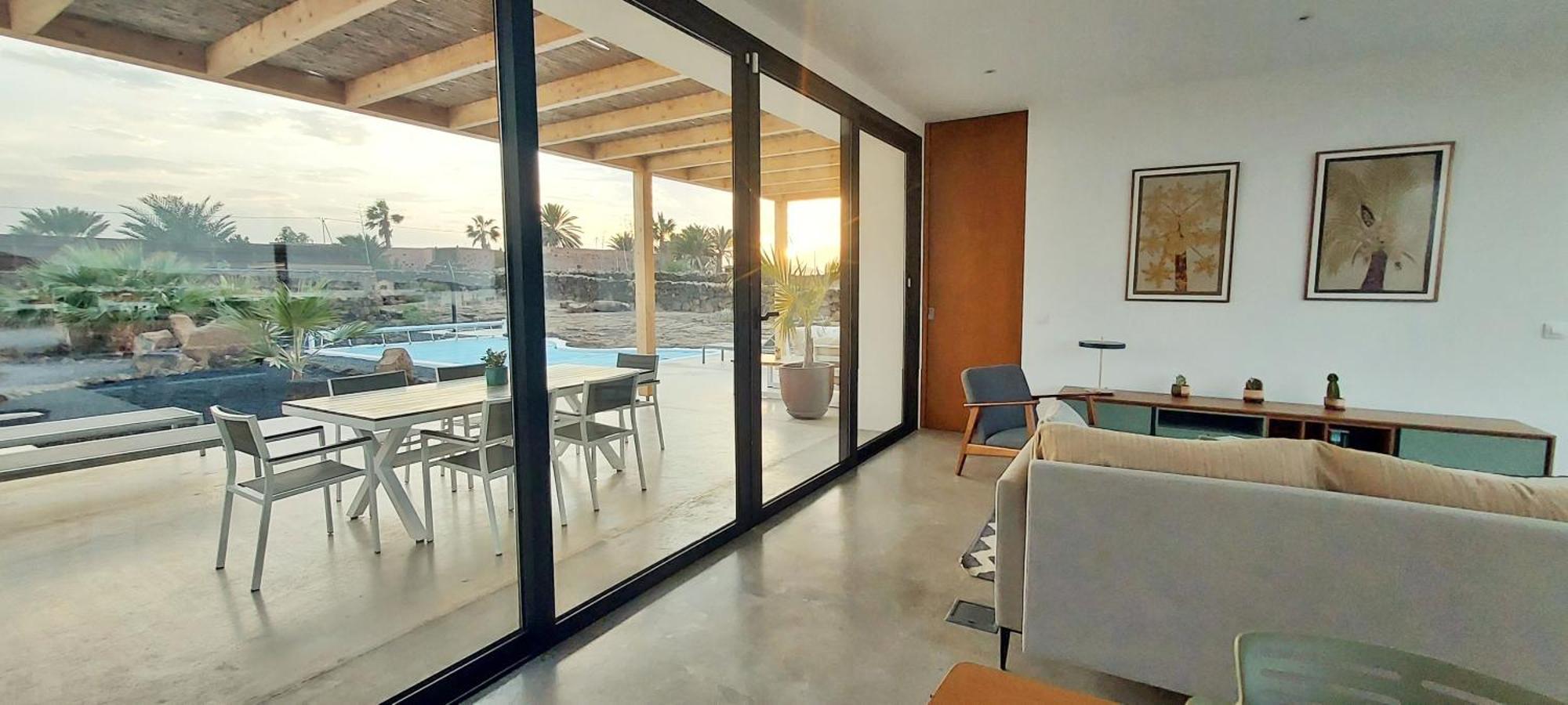 Villa Tabaiba En Lajares Con Piscina Eksteriør bilde